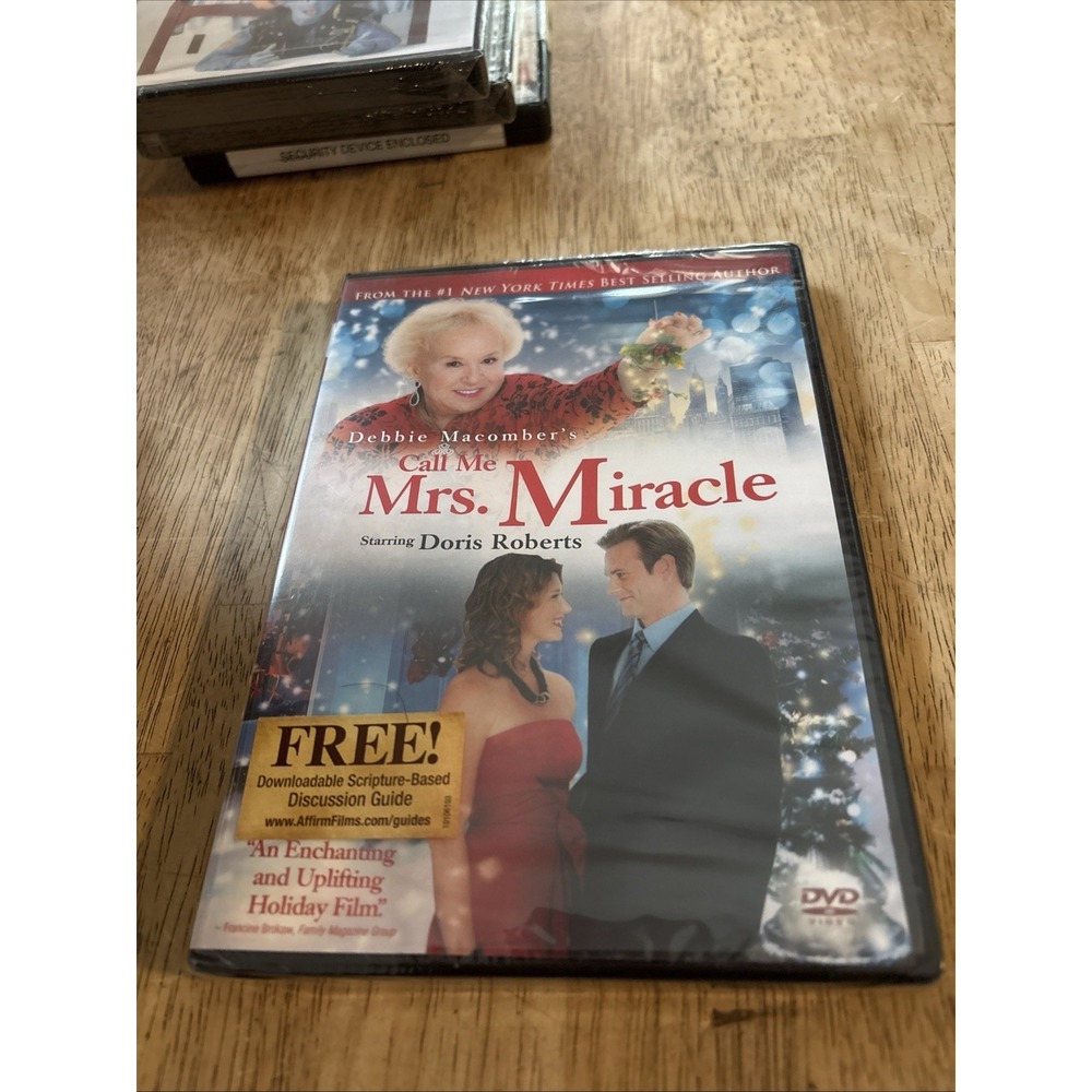 SEALED NEW Call Me Mrs. Miracle DVD Doris Roberts HALLMARK movie Debbie Macomber